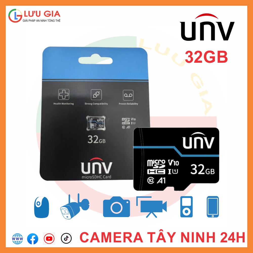 UNV TF-32G-T-L 32GB Blue Class MicroSD Card