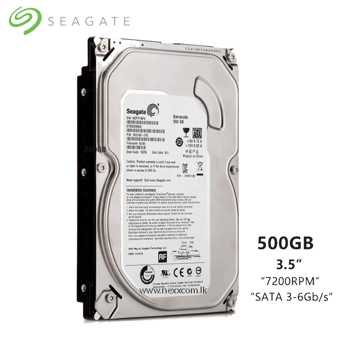 SEAGATE Hard Disk 500 GB 