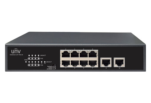 [NSW2020-10T-POE-IN] UNV 8ch POE Ethernet Switch