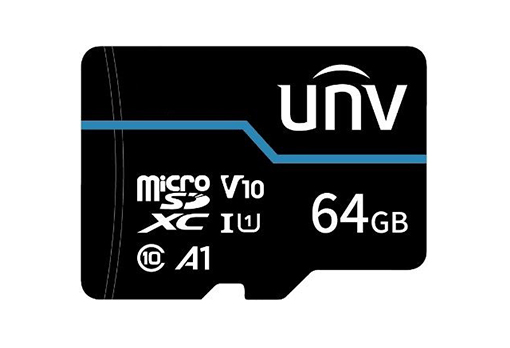 [TF-64G-T-L] UNV TF-64G-T-L 64GB Blue Class MicroSD Card