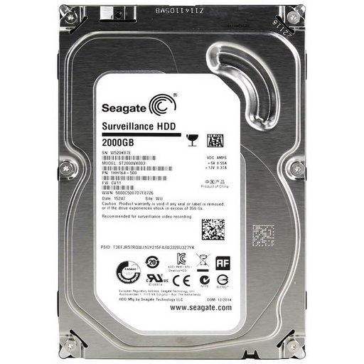 SEAGATE Hard Disk 2TB 